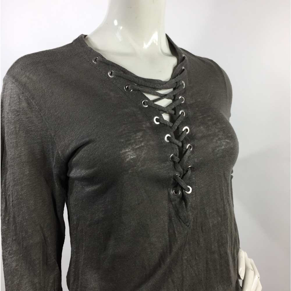 Iro Linen Long Sleeve Top XS - Picture 7 of 14